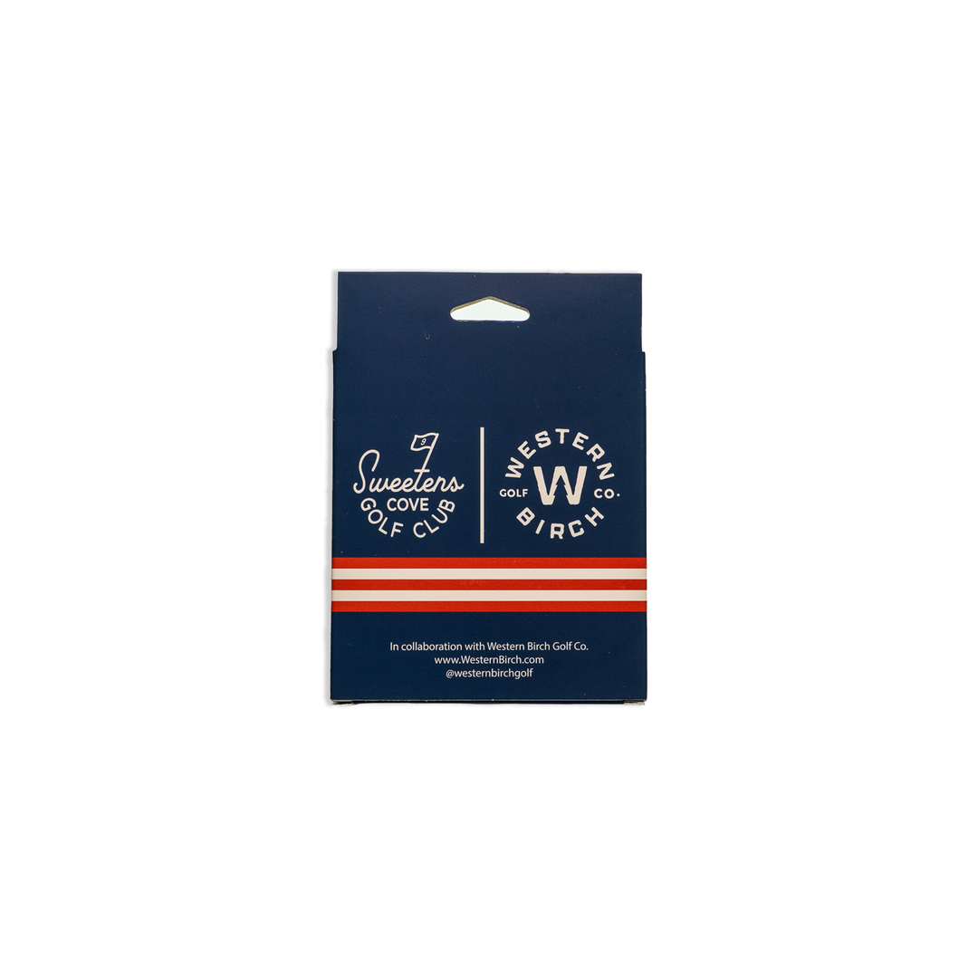 Golf Tees | Western Birch Golf Tees - Navy/Sweetens 9