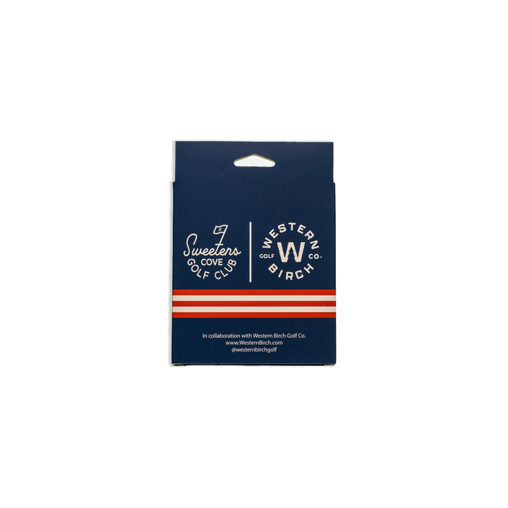 Golf Tees | Western Birch Golf Tees - Navy/Sweetens 9