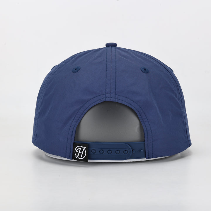 Hat | Hovi Dry Goods 'Unstructured Nylon Rope' - Slate Blue/Yellow