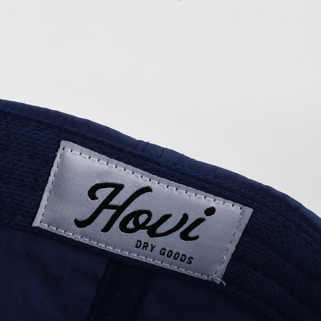 Hat | Hovi Dry Goods 'Unstructured Nylon Rope' - Slate Blue/Yellow
