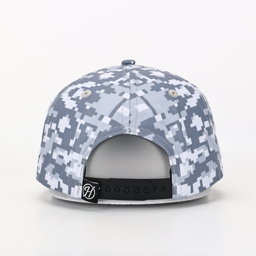 Hat | Hovi Dry Goods 'Unstructured Lightweight Rope' - Grey Digi Camo