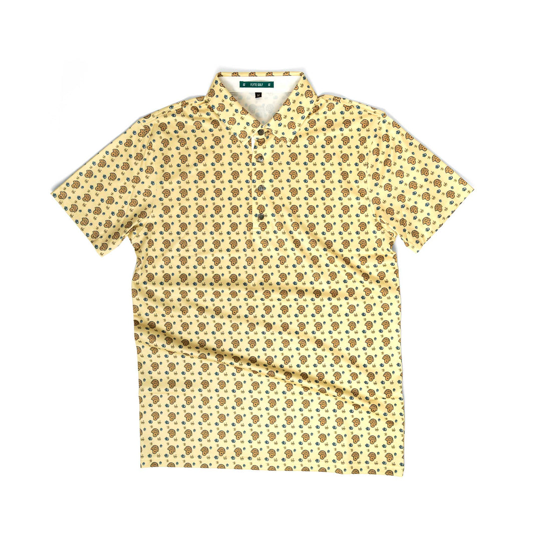 Polo | Flyte Golf Custom Print - Scattered Helmets