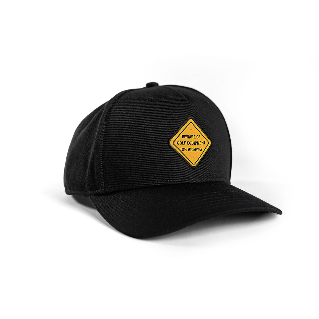 Hat | Sportiqe 'Ranch' - Black/Beware of Golf Equipment