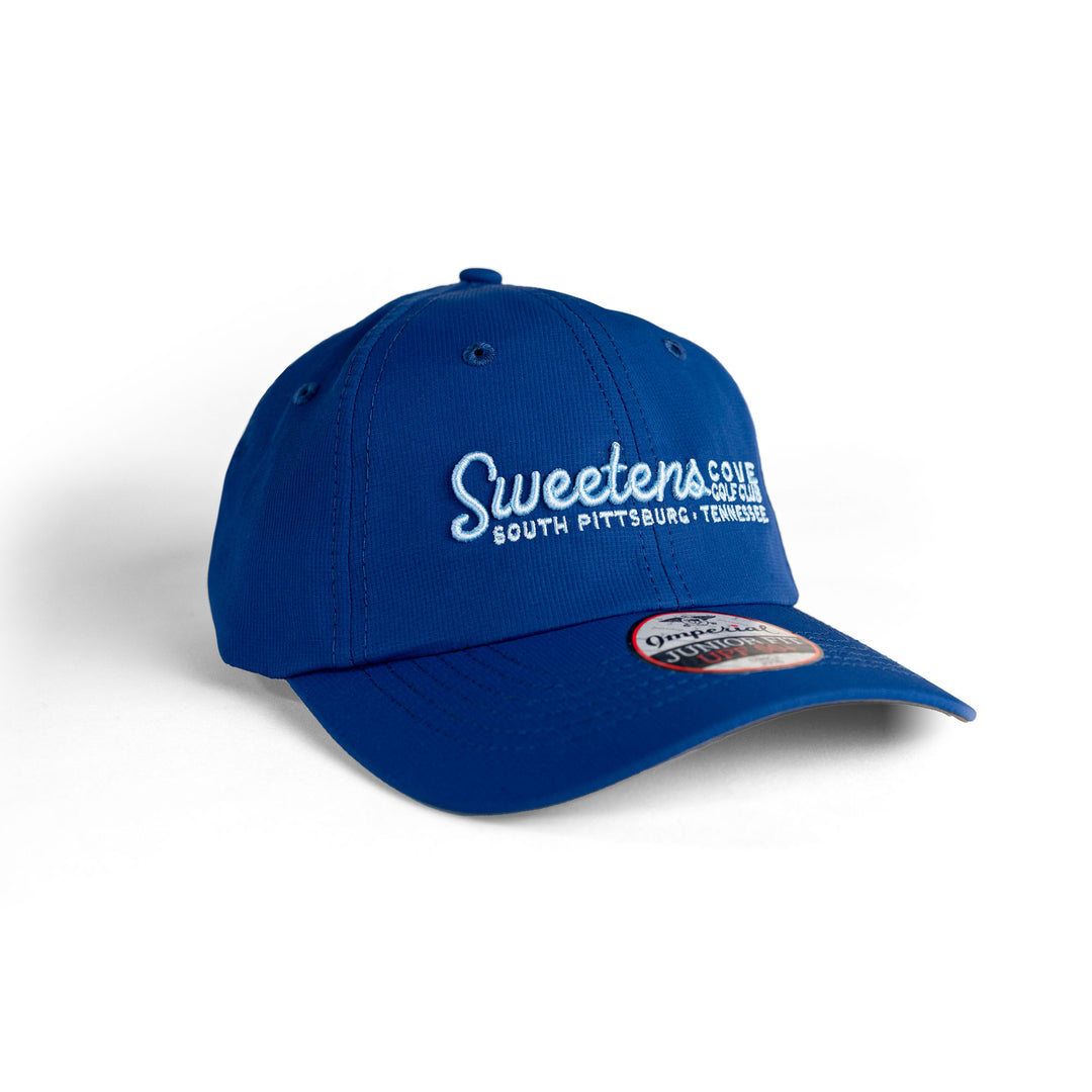 Junior Hat | Imperial 'Original Performance Junior Fit' - Cobalt/Course Text