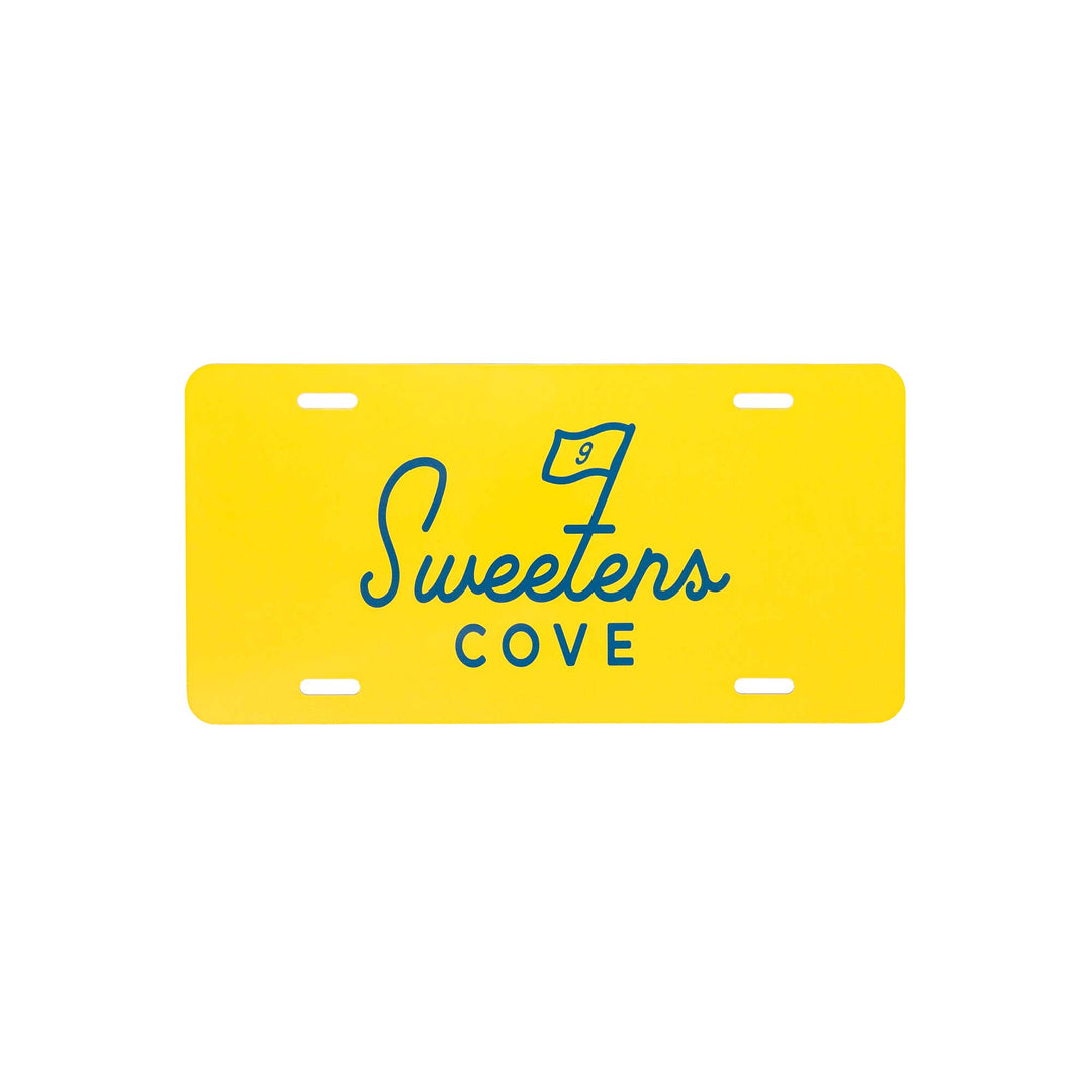 License Plate | Winston Aluminum License Plate - Sweetens 9