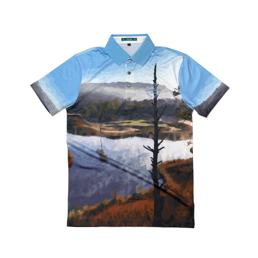 Polo | Flyte Golf Custom Print - Ghost Tree/SC