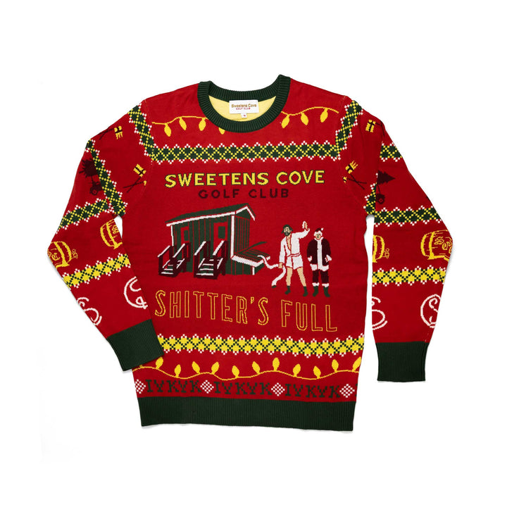 Sweater | Shitter's Full Ugly Christmas Sweater with Scarf
