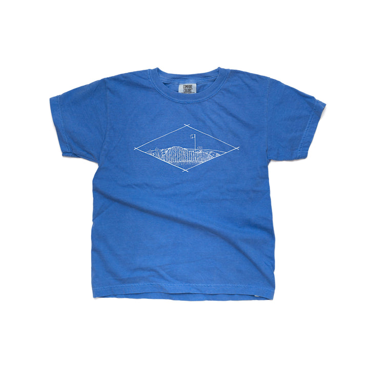 Youth T-Shirt | Comfort Colors - Flo Blue