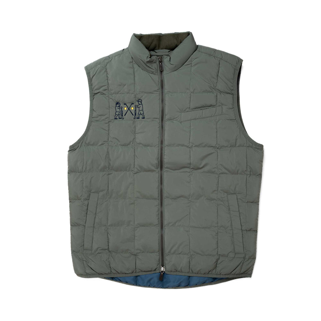 Men's Vest | Johnnie-O 'Enfield' - Brussel/Skeet Open