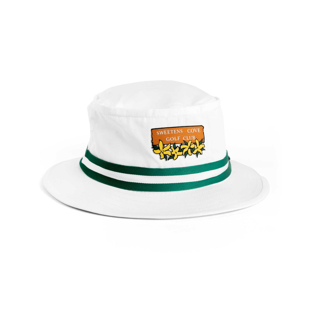 Hat | American Needle 'Curved Bucket' - White/Sweetens Forsythia