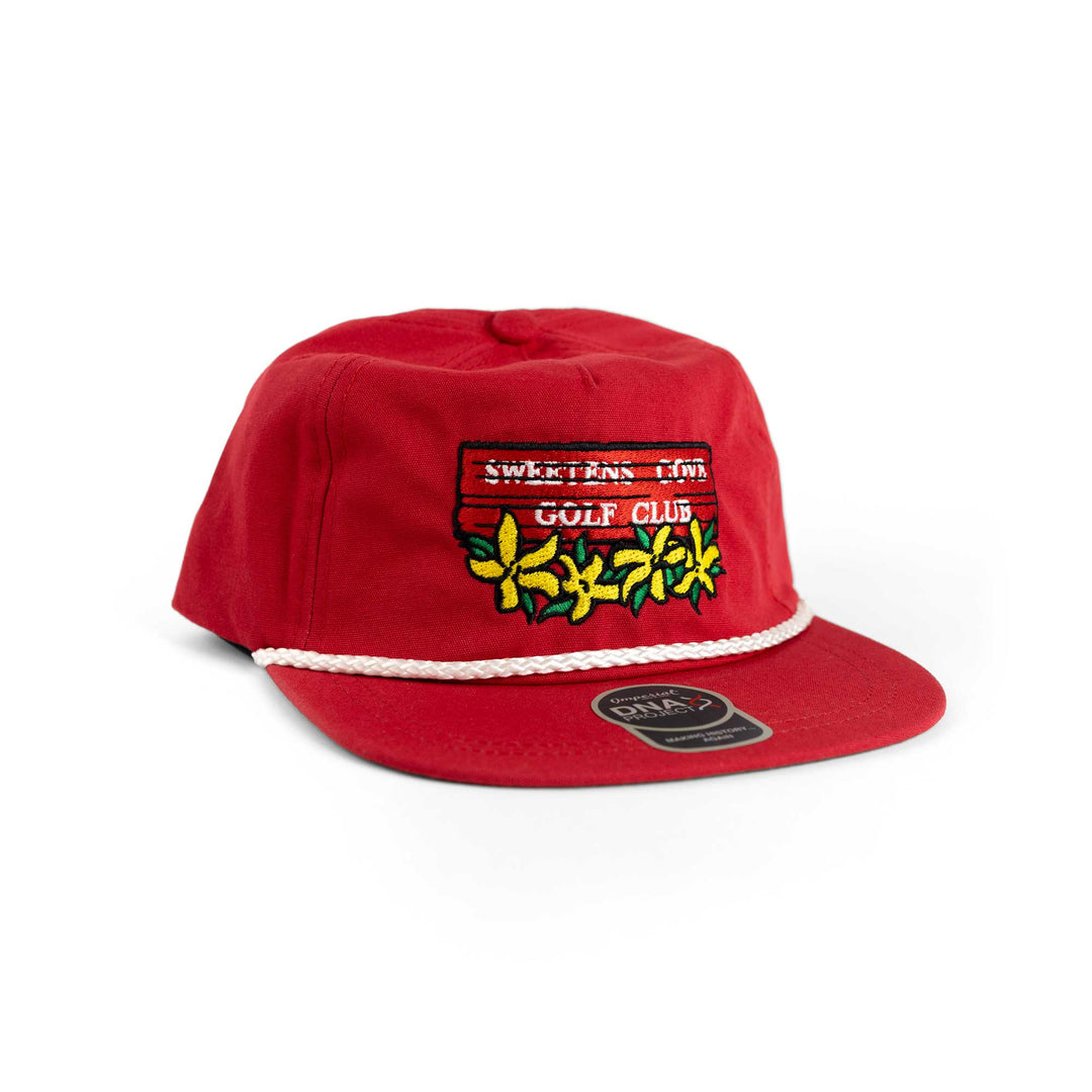 Hat | Imperial 'The Original Rope' - Red/White/Forsythia