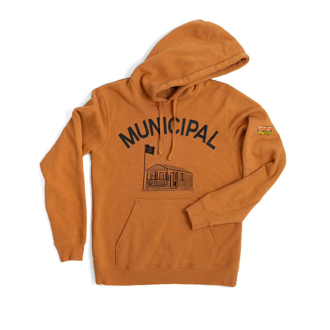 Sweatshirt | Municipal 'Origin' Hoodie - Copper/Shed