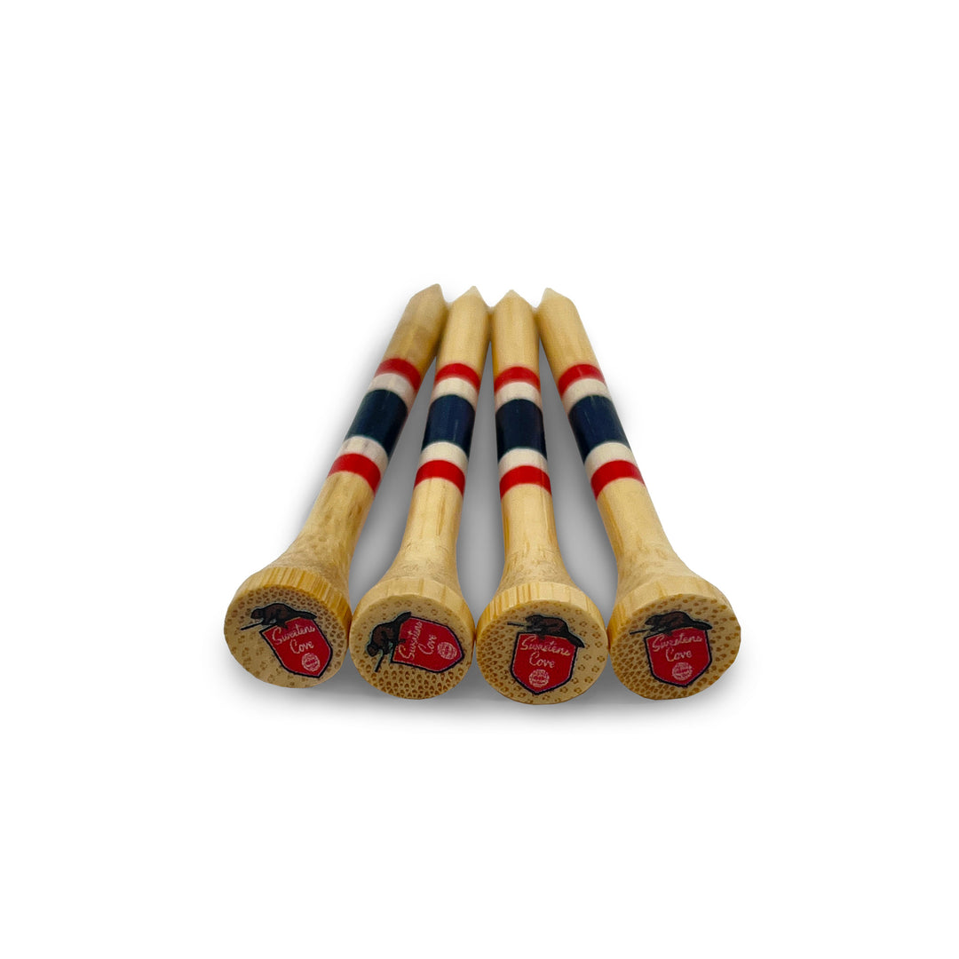 Golf Tees | 3/4" Bamboo Golf Tees - Beaver Shield