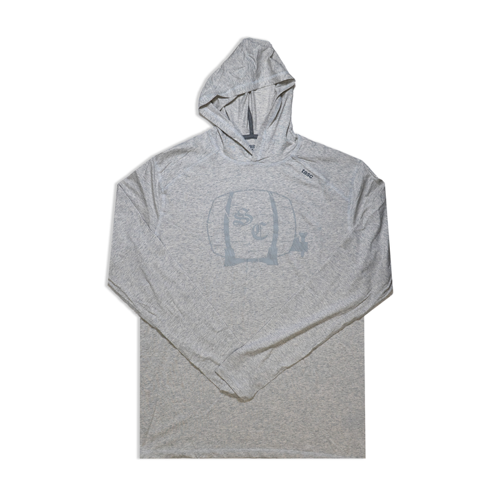 Men's T-Shirt | tasc 'Carrollton Hoodie' - Marble Heather