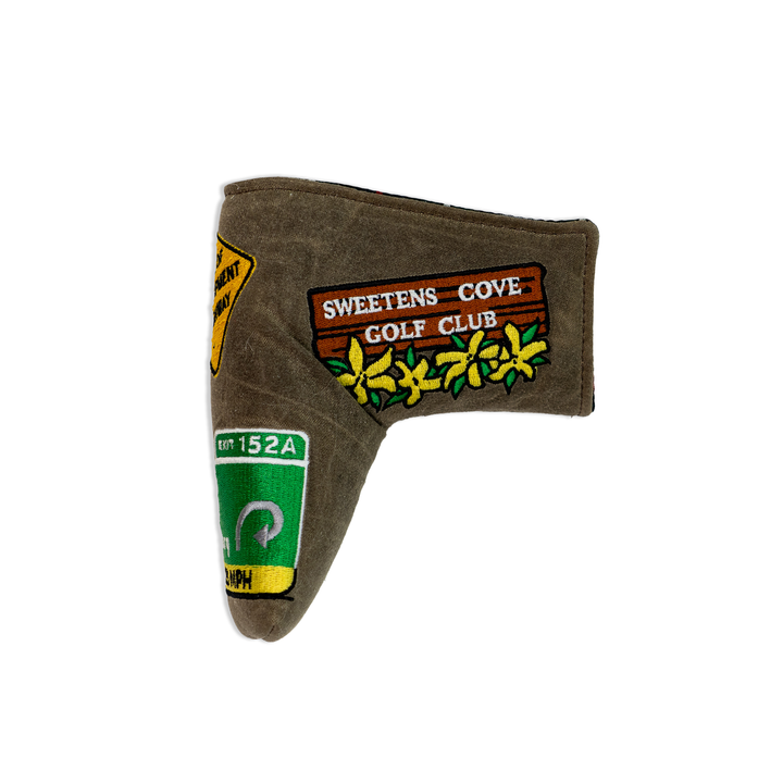 Headcover | Winston 'Blade' - Waxed Canvas/Sweetens Signs