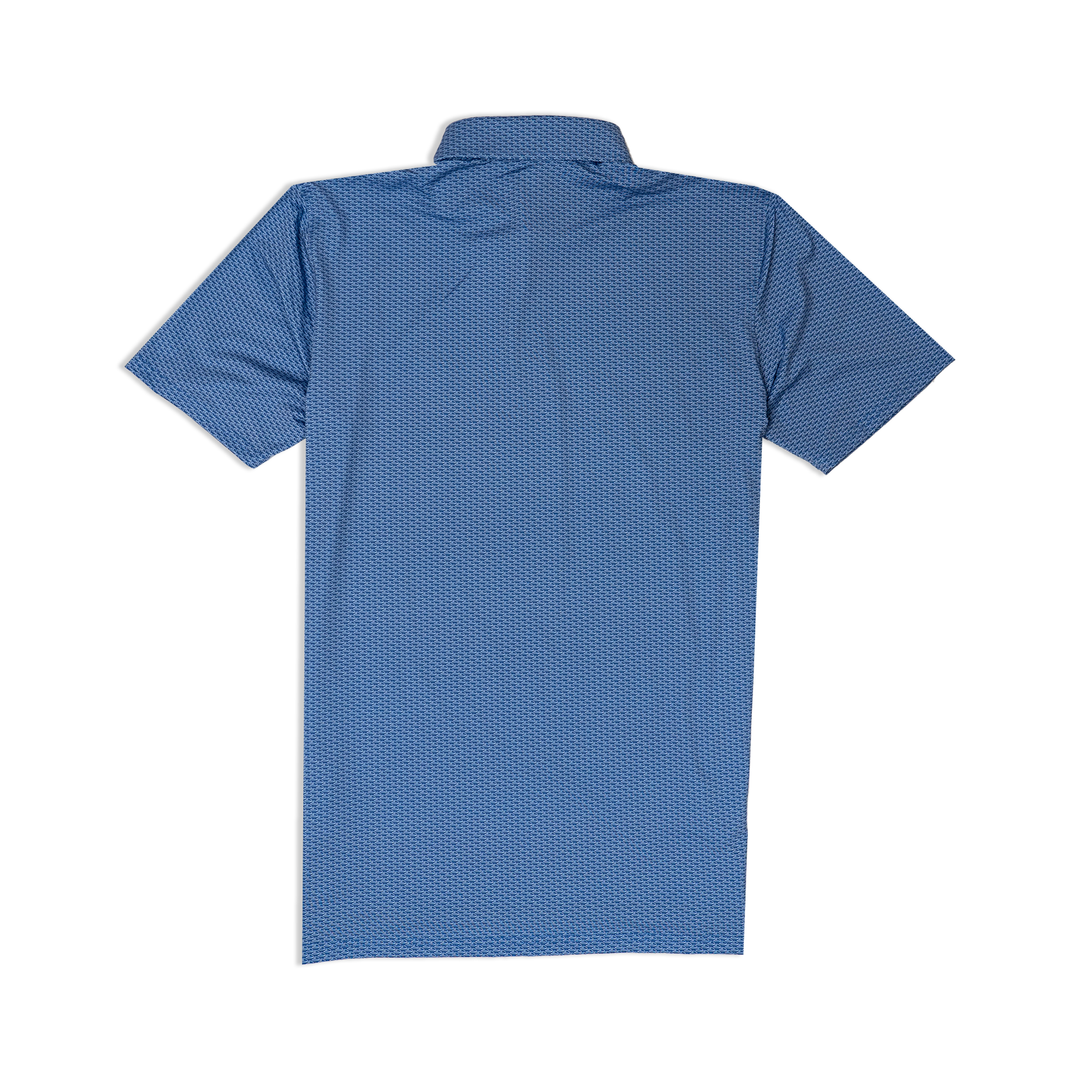 Men's Polo | Holderness & Bourne 'The Frame' - Aberdeen Blue/White/Dunwoody