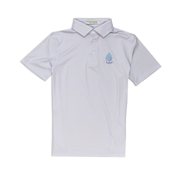 Junior Polo | Holderness & Bourne 'The Davis Boys - Scotch Pink & Skye