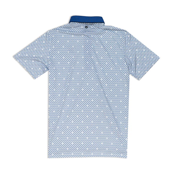 Men's Polo | Greyson 'Two Wolves' - Arctic