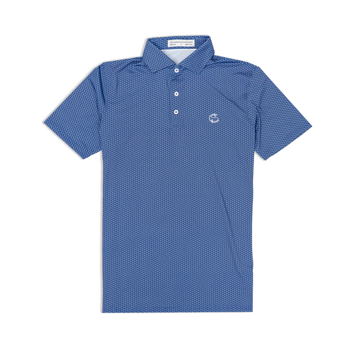 Men's Polo | Holderness & Bourne 'The Frame' - Navy/White/SC