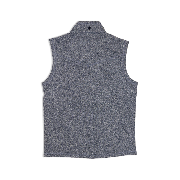 Men's Vest | Holderness &  Bourne 'The Ashby' - Heathered Navy/Sweetens 9