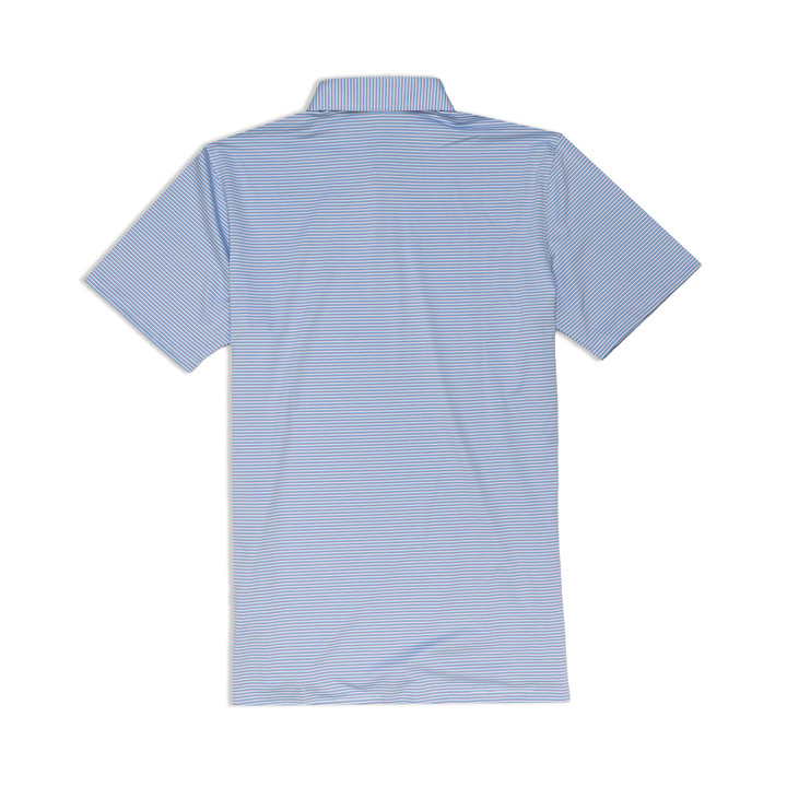 Men's Polo | Holderness & Bourne  'The Gresham' - Sky/Fushion/White