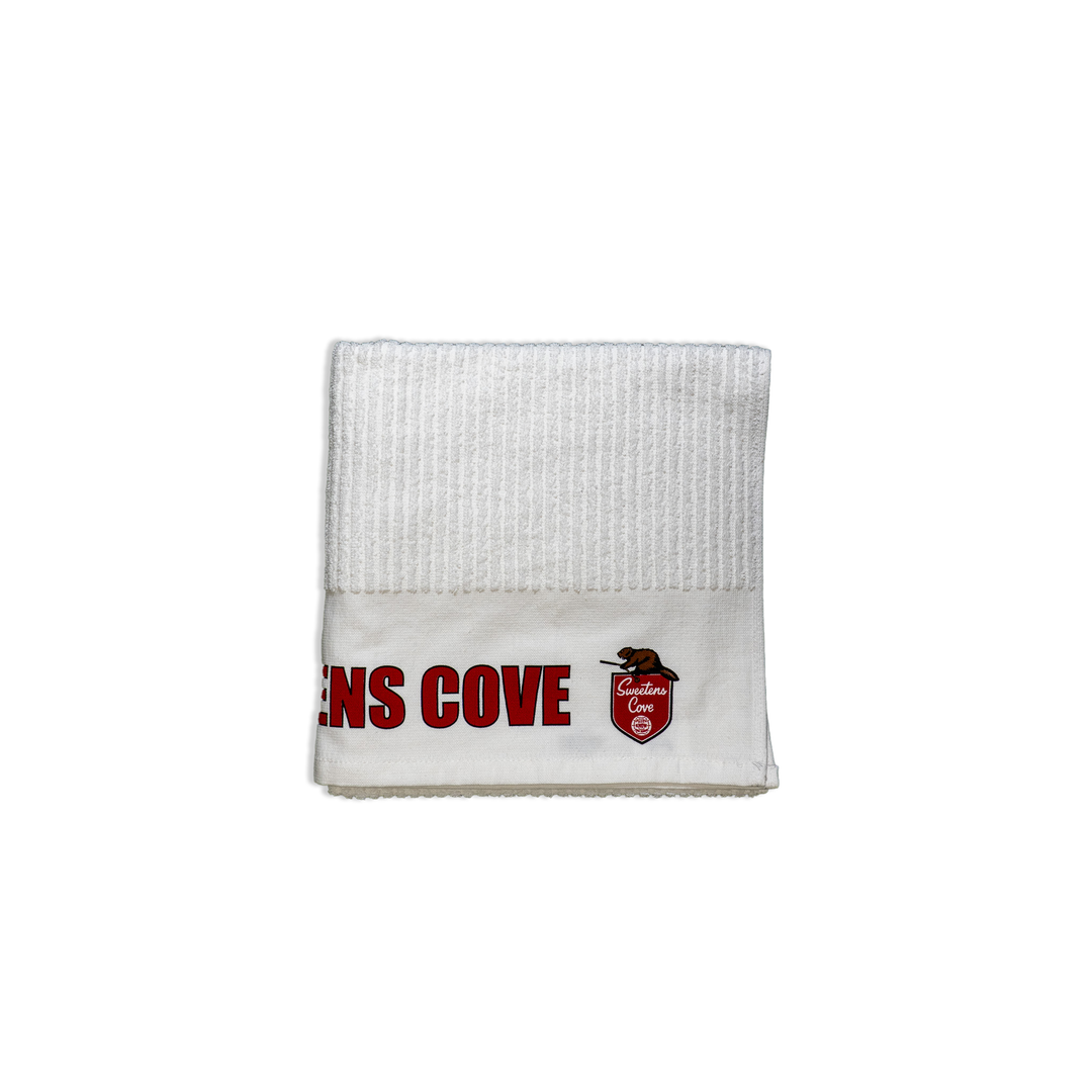Towel | The Tour Towel - White/Beaver Shield