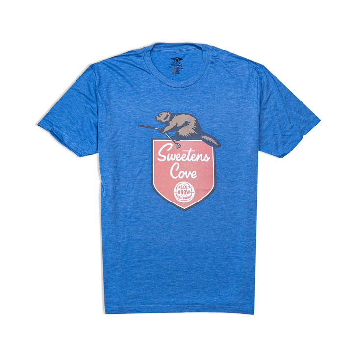 T-Shirt | Imperial 'Transfusion' - Vintage Royal/Beaver Shield