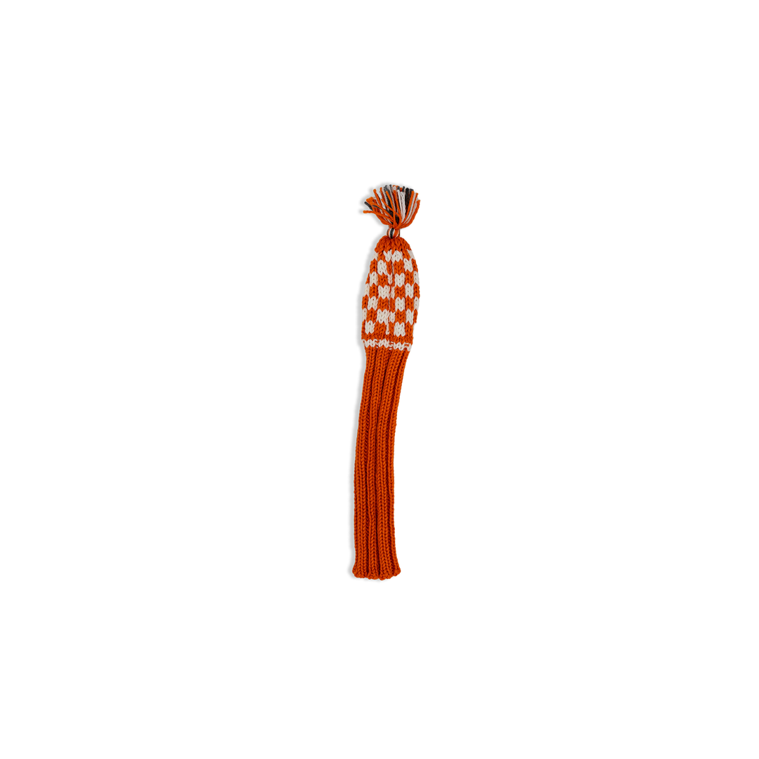 Headcover | Fore Ewe 'Fairway' - Orange Check