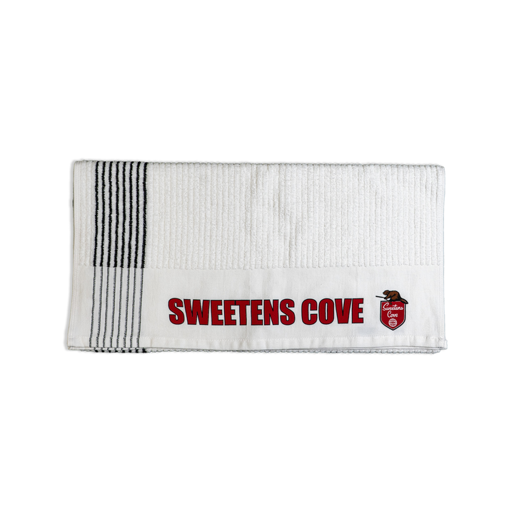 Towel | The Tour Towel - White/Beaver Shield