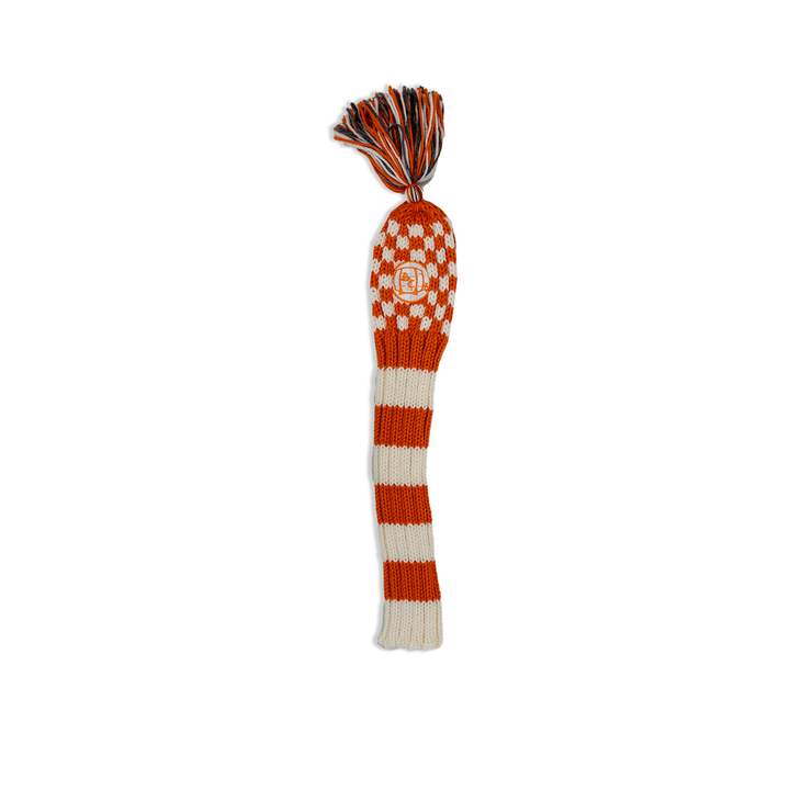 Headcover | Fore Ewe 'Driver' - Orange Check