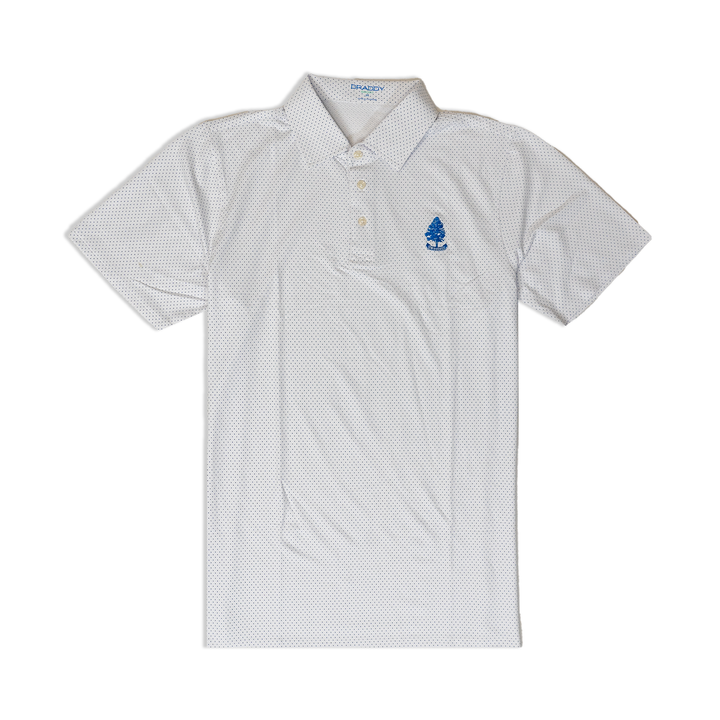 Men's Polo | B Draddy Sport 'Captain Cool' - White/Dunwoody