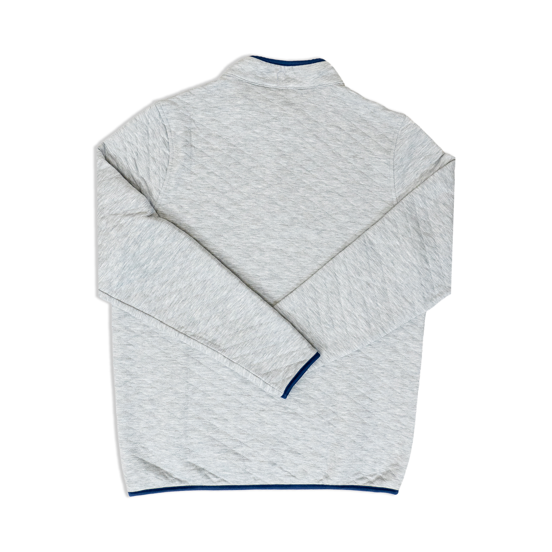 Men's Pullover | Holderness & Bourne 'The Sullivan' Pullover - Heathered Grey/Navy/Barrel