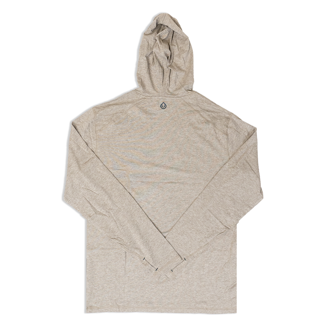 T-Shirt | tasc 'Carrollton Hoodie' - Gray Oak Heather/Barrel