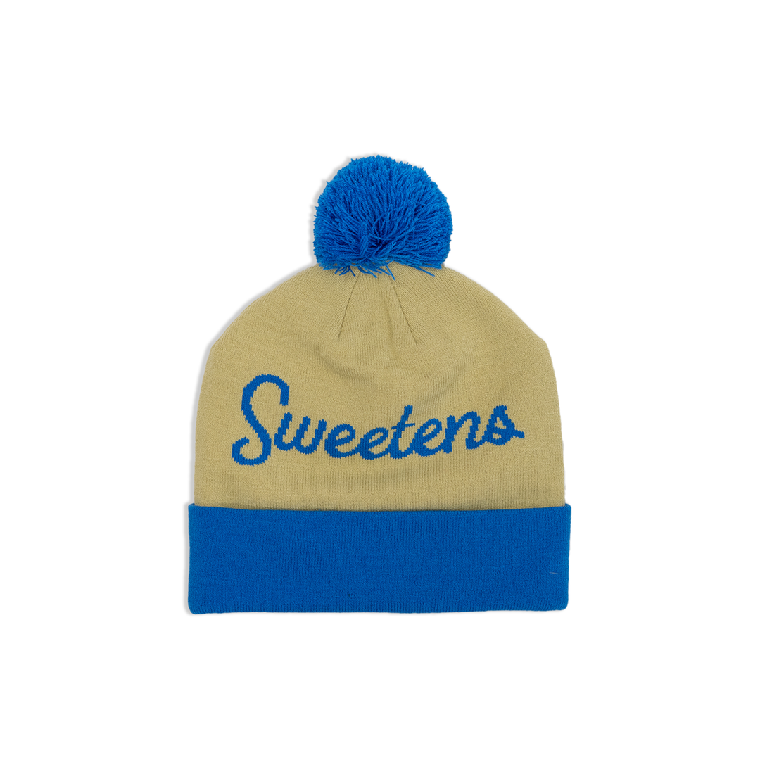 Hat | Sportiqe 'Fargo' Beanie - Bone/Royal/Barrel