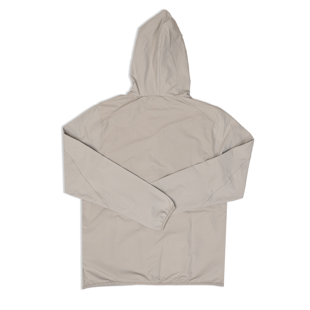 Men's Jacket | tasc 'Swift Lightweight Hooded Jacket' - Fossil/Barrel