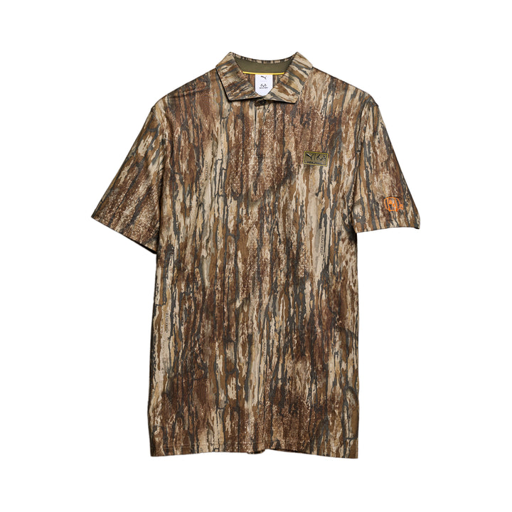 Men's Polo | Puma X Realtree Camo Polo - Olive Barrel