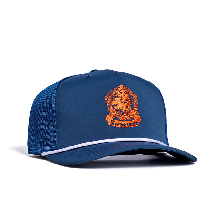 Hat - The Hollis Hat - Orion Blue/White