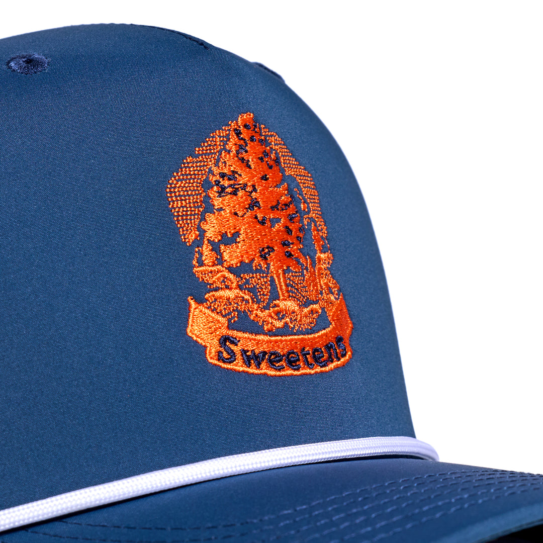 Hat - The Hollis Hat - Orion Blue/White
