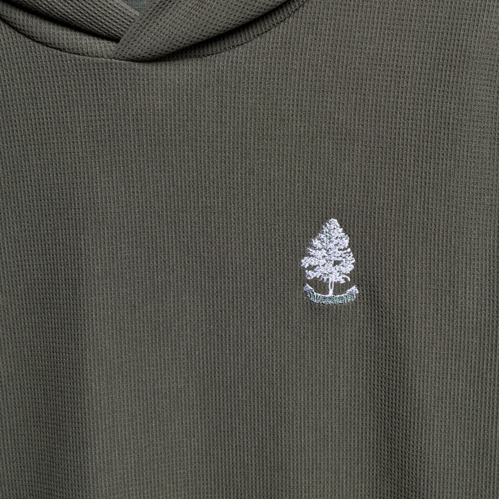 Pullover | Greyson Traverse Waffle Hoodie - Camp/Dunwoody