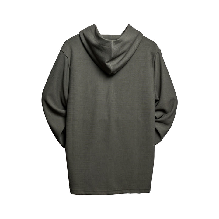 Pullover | Greyson Traverse Waffle Hoodie - Camp/Dunwoody