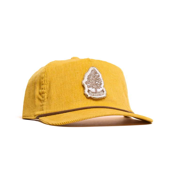Hat | Chaser Cotton Corduroy Rope - Dandelion/Taupe