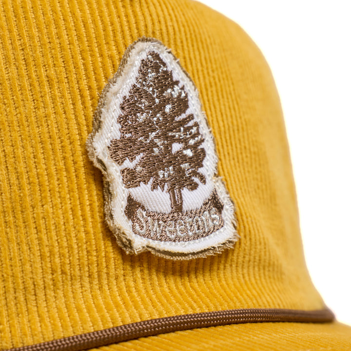 Hat | Chaser Cotton Corduroy Rope - Dandelion/Taupe