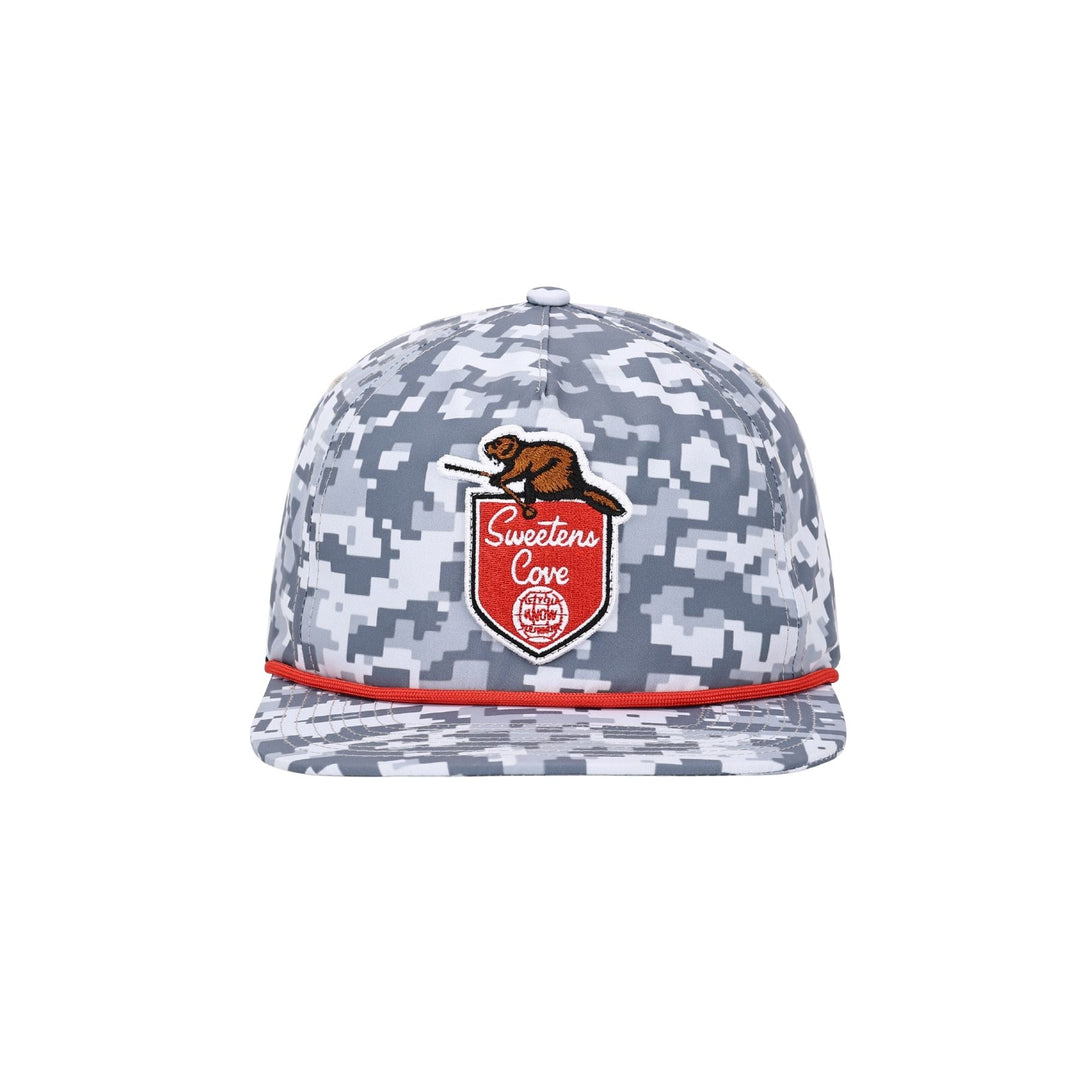 Hovi Hats grey digi camo Sweetens beaver shield
