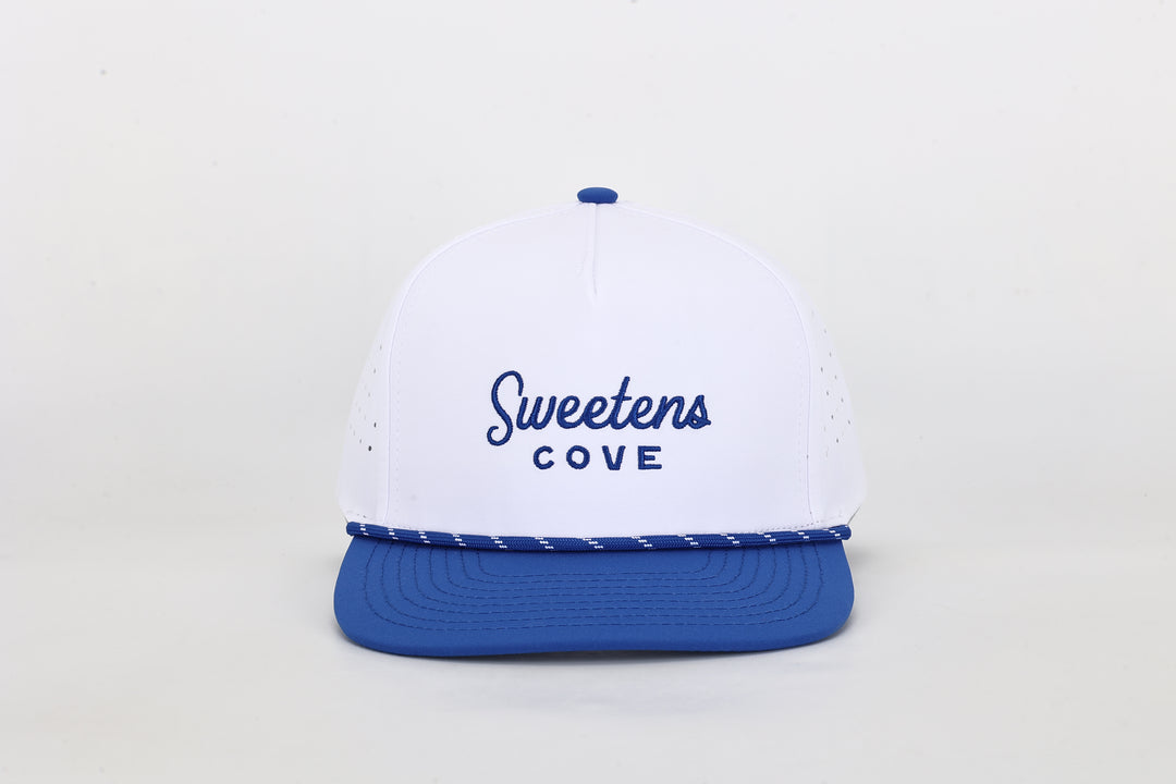 Hat | Hovi Dry Goods 'Two-Tone Structured Performance Rope' - White/Blue