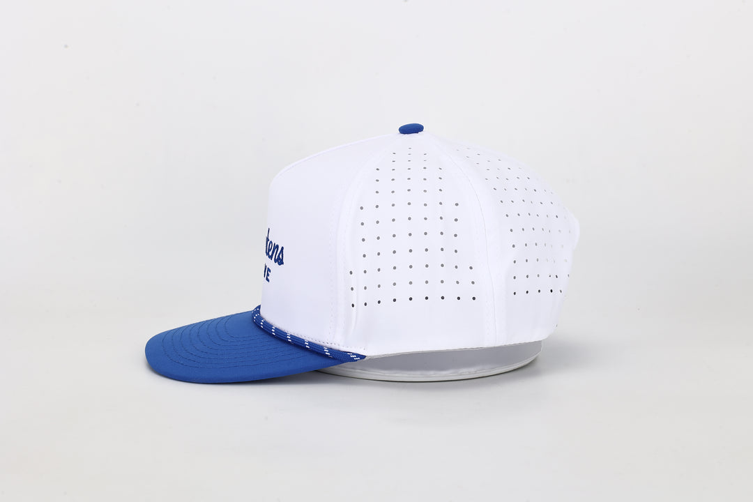 Hat | Hovi Dry Goods 'Two-Tone Structured Performance Rope' - White/Blue