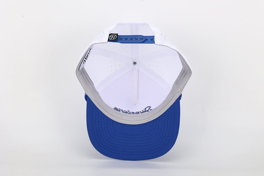 Hat | Hovi Dry Goods 'Two-Tone Structured Performance Rope' - White/Blue