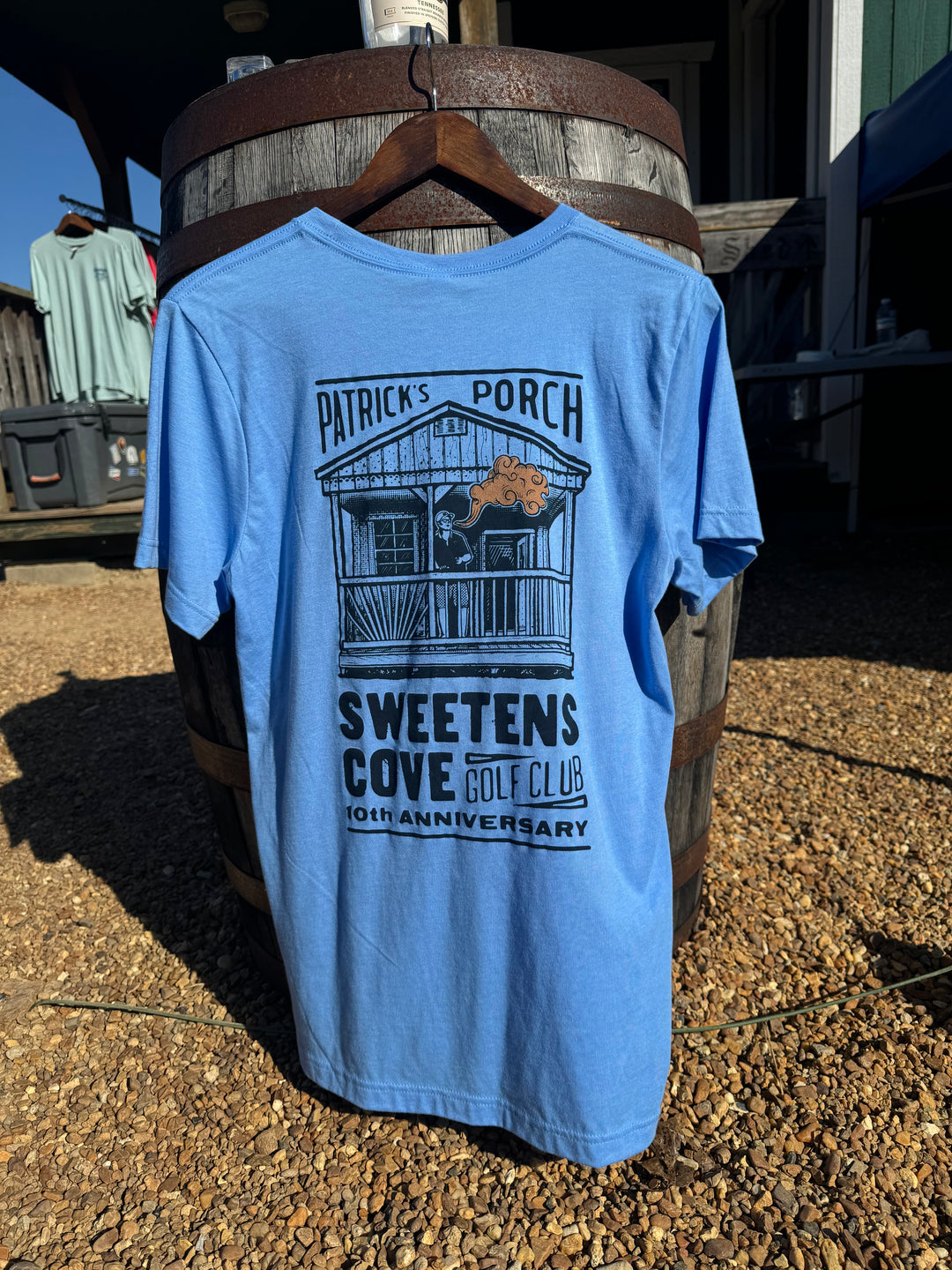 T-Shirt | Patrick's Porch 10th Anniversary T-Shirt- Blue