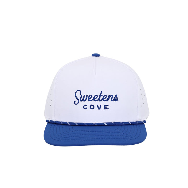 Hat | Hovi Dry Goods 'Two-Tone Structured Performance Rope' - White/Blue