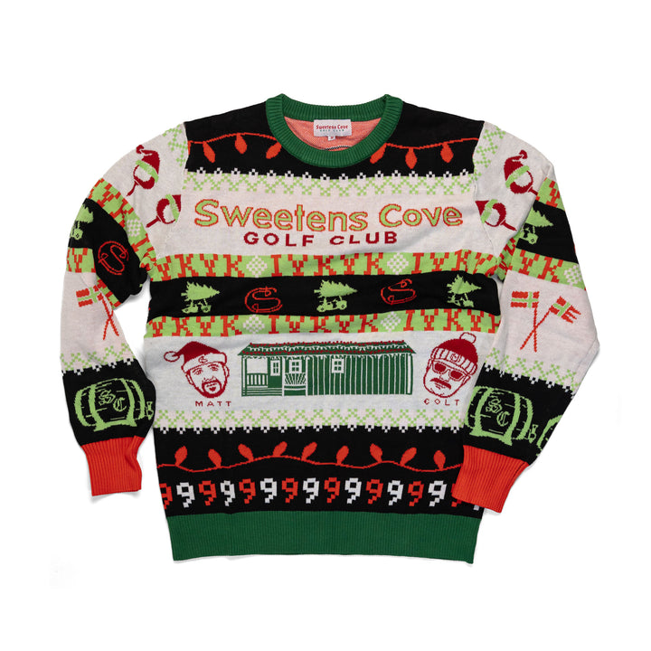 Ugly Christmas Sweater | Christmas Sweater Sweetens Golf Club