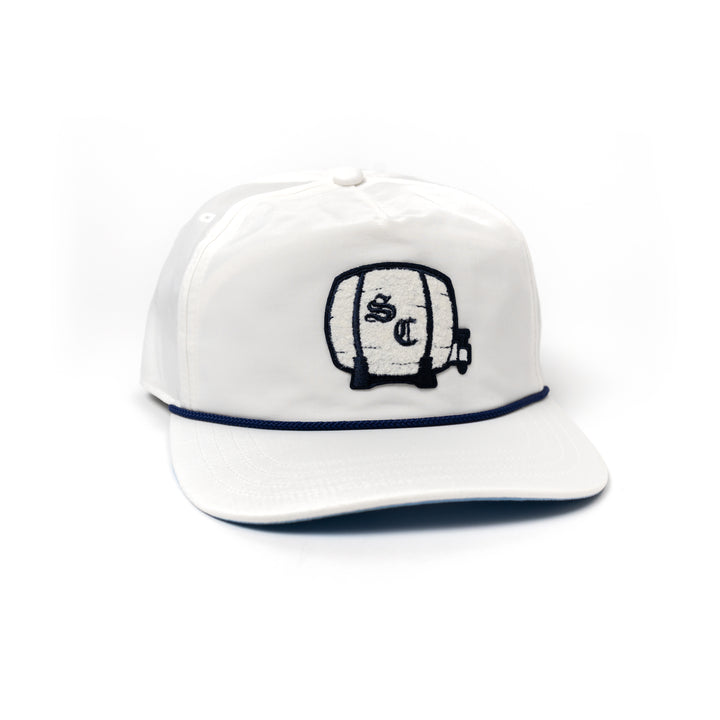 Hat | Greyson '5 Panel Rope' - Arctic/Barrel